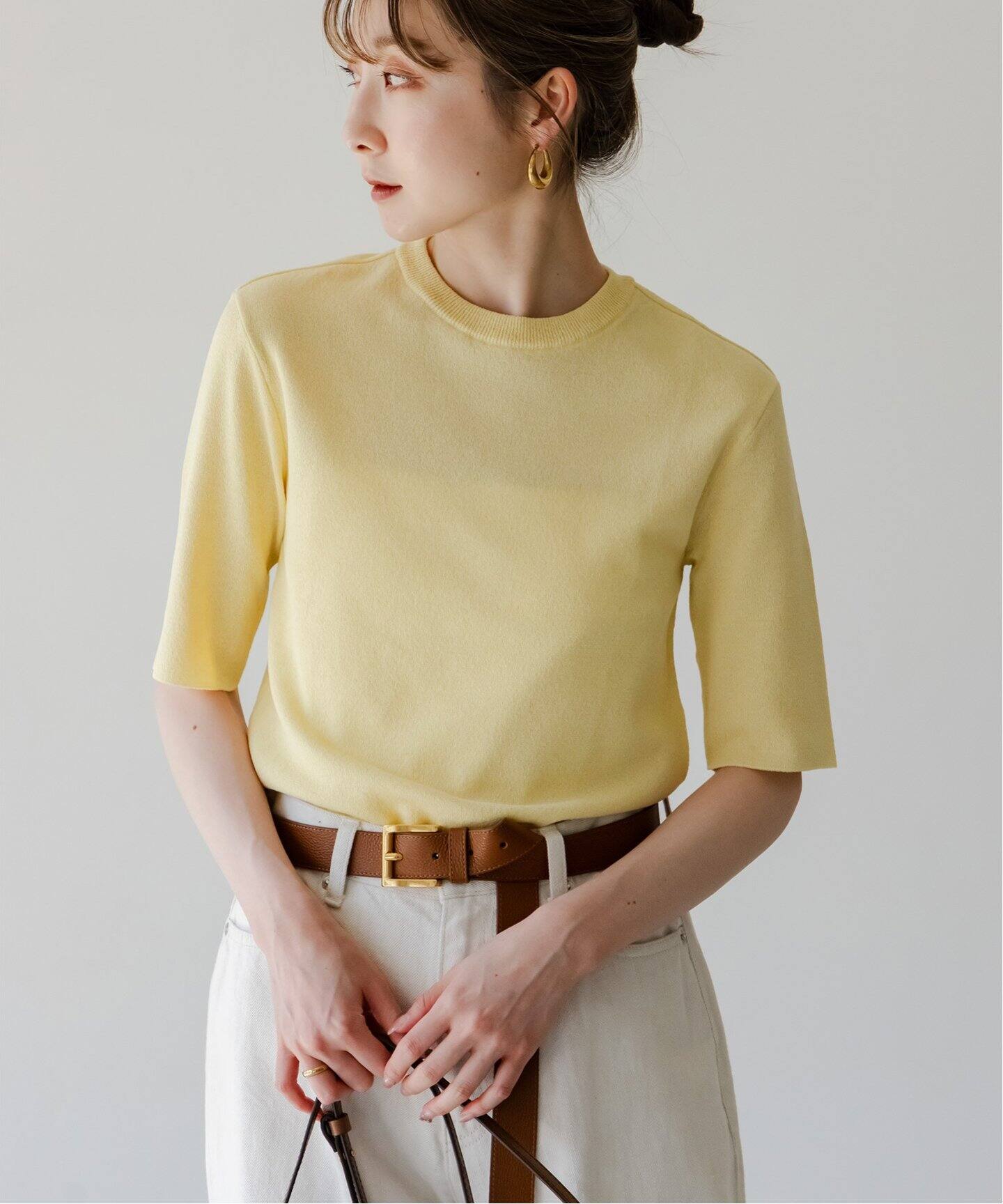 ウォッシャブルミラノリブプルオーバー（ニット／セーター