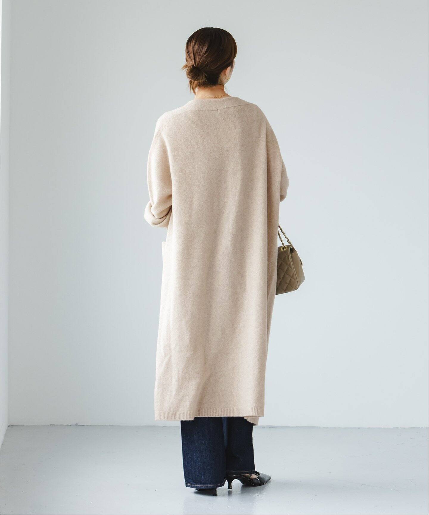 エアリーロングガウンカーディガン（カーディガン）｜NOBLE（ノーブル