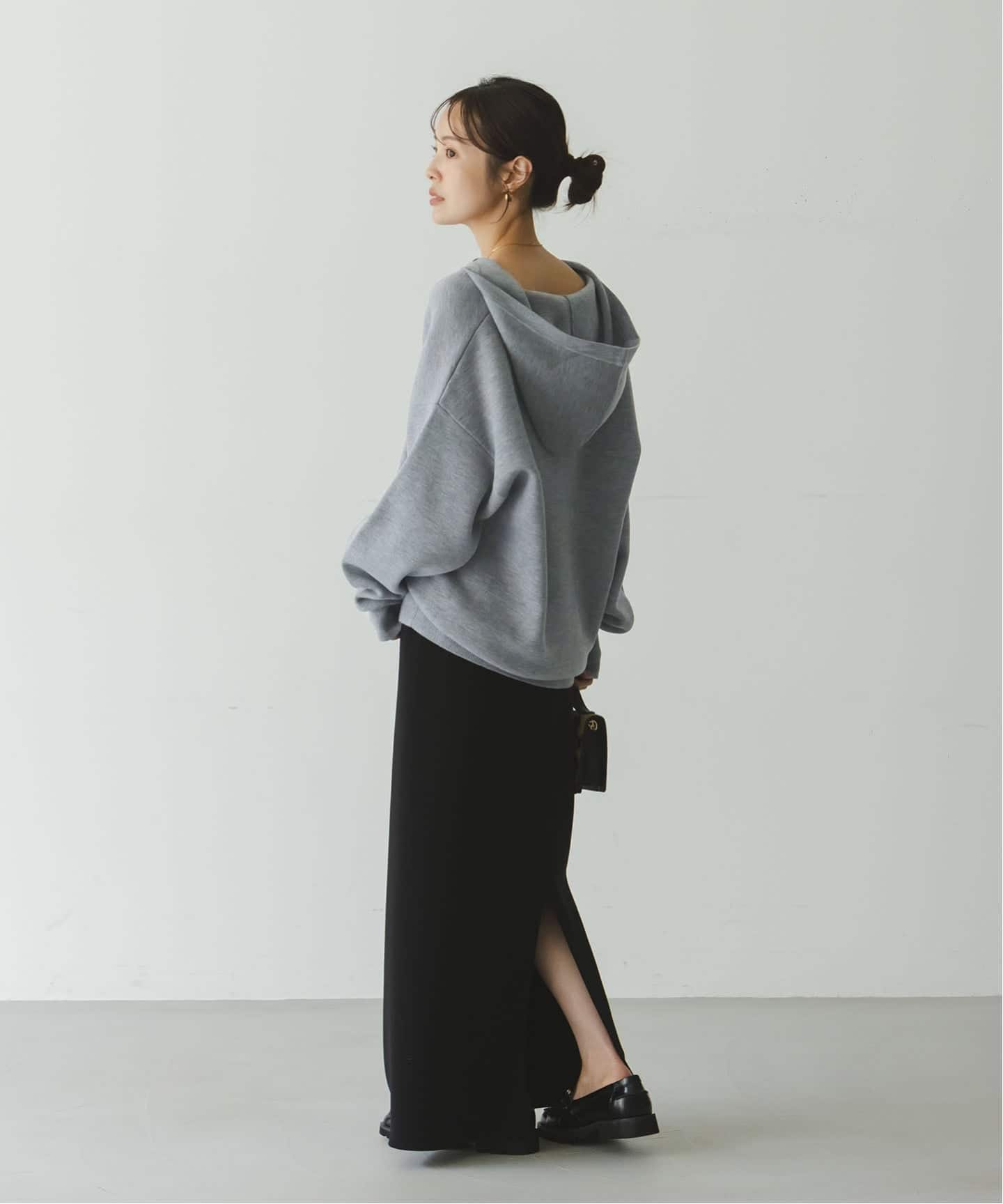 追加》接結タック編みフードプルオーバー（ニット／セーター）｜NOBLE