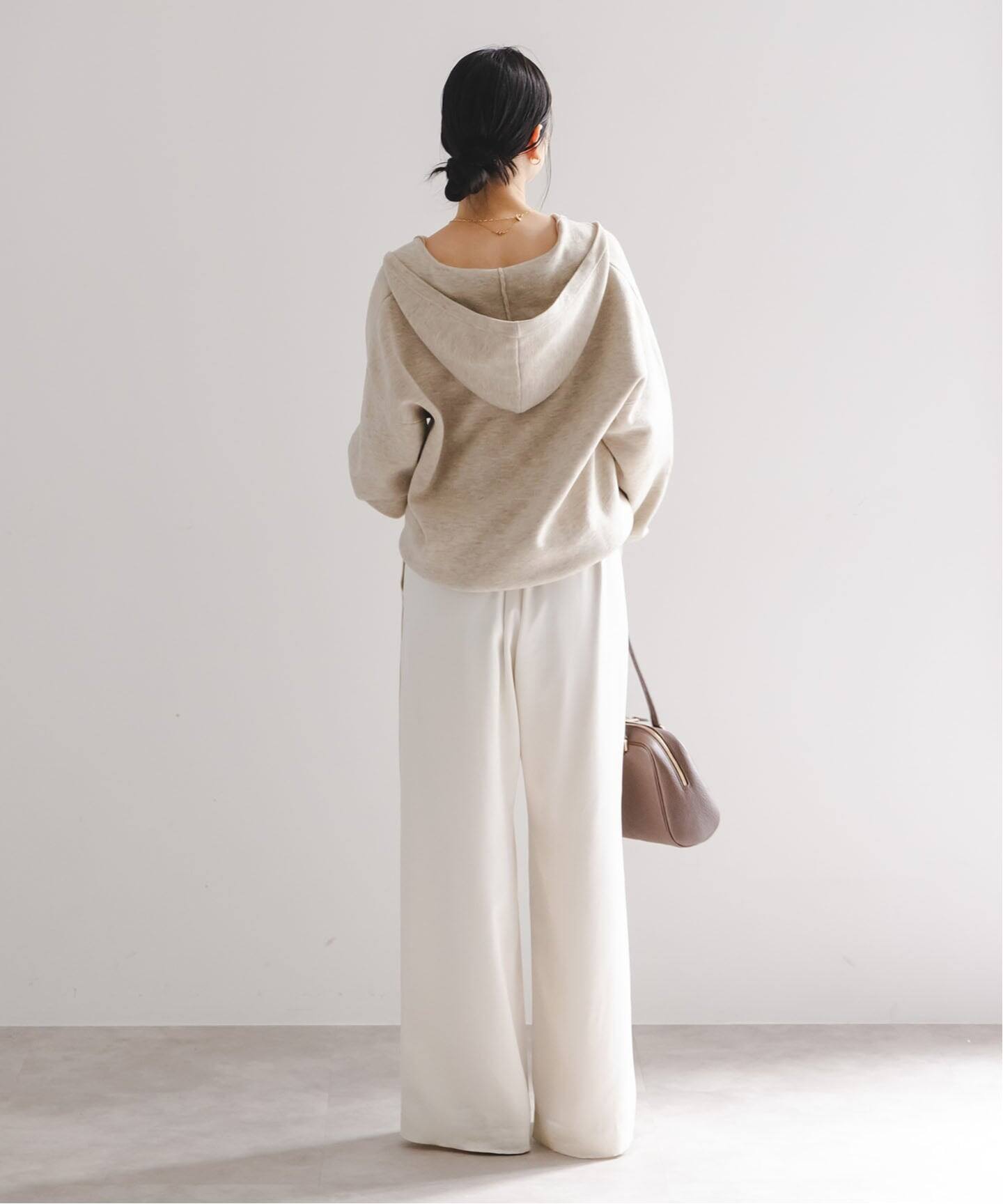 追加》接結タック編みフードプルオーバー2（ニット／セーター）｜NOBLE