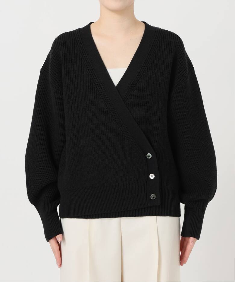 片畦カシュクール風プルオーバー（ニット／セーター）｜NOBLE  