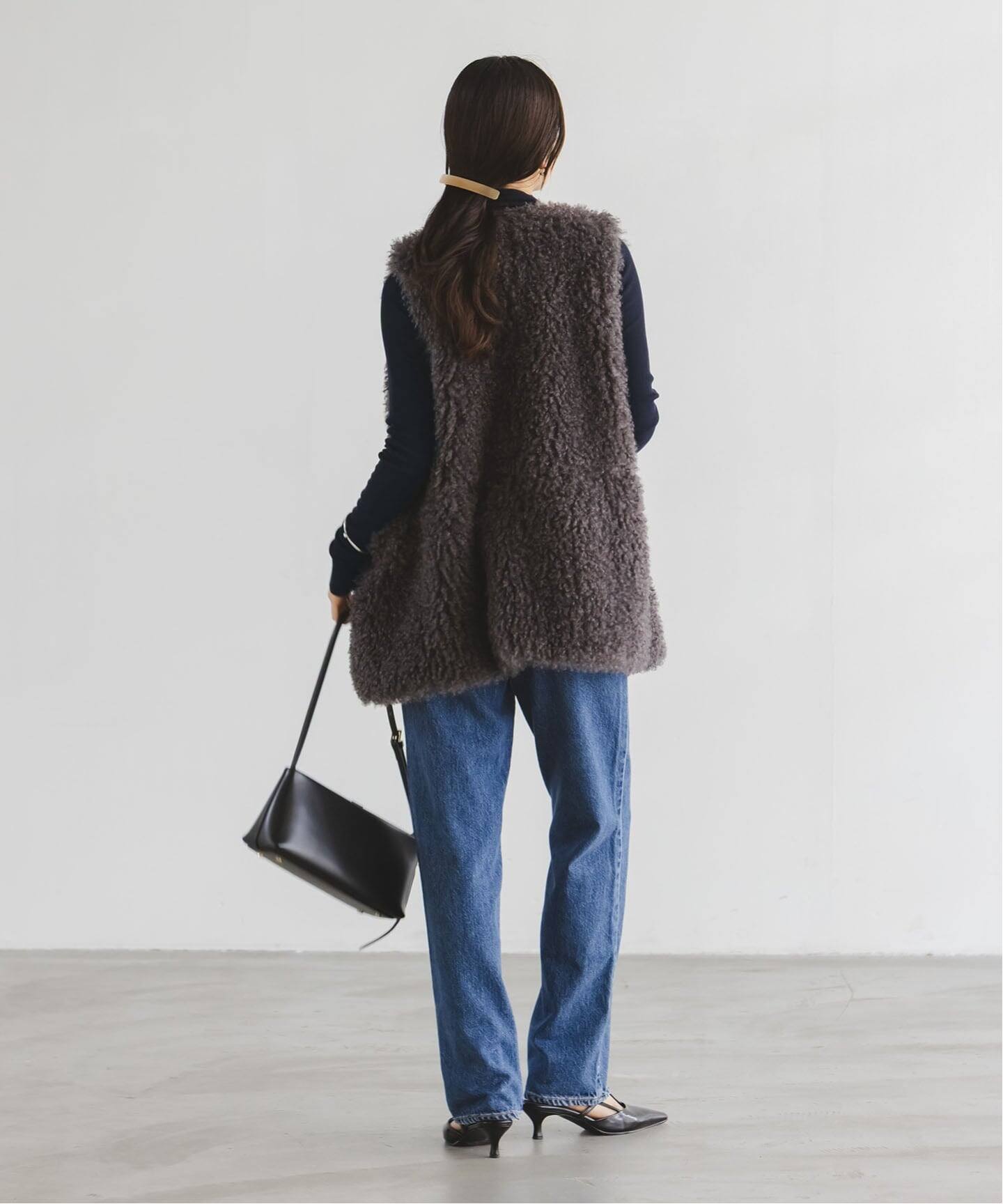 ファインゲージリブタートル（ニット／セーター）｜NOBLE（ノーブル