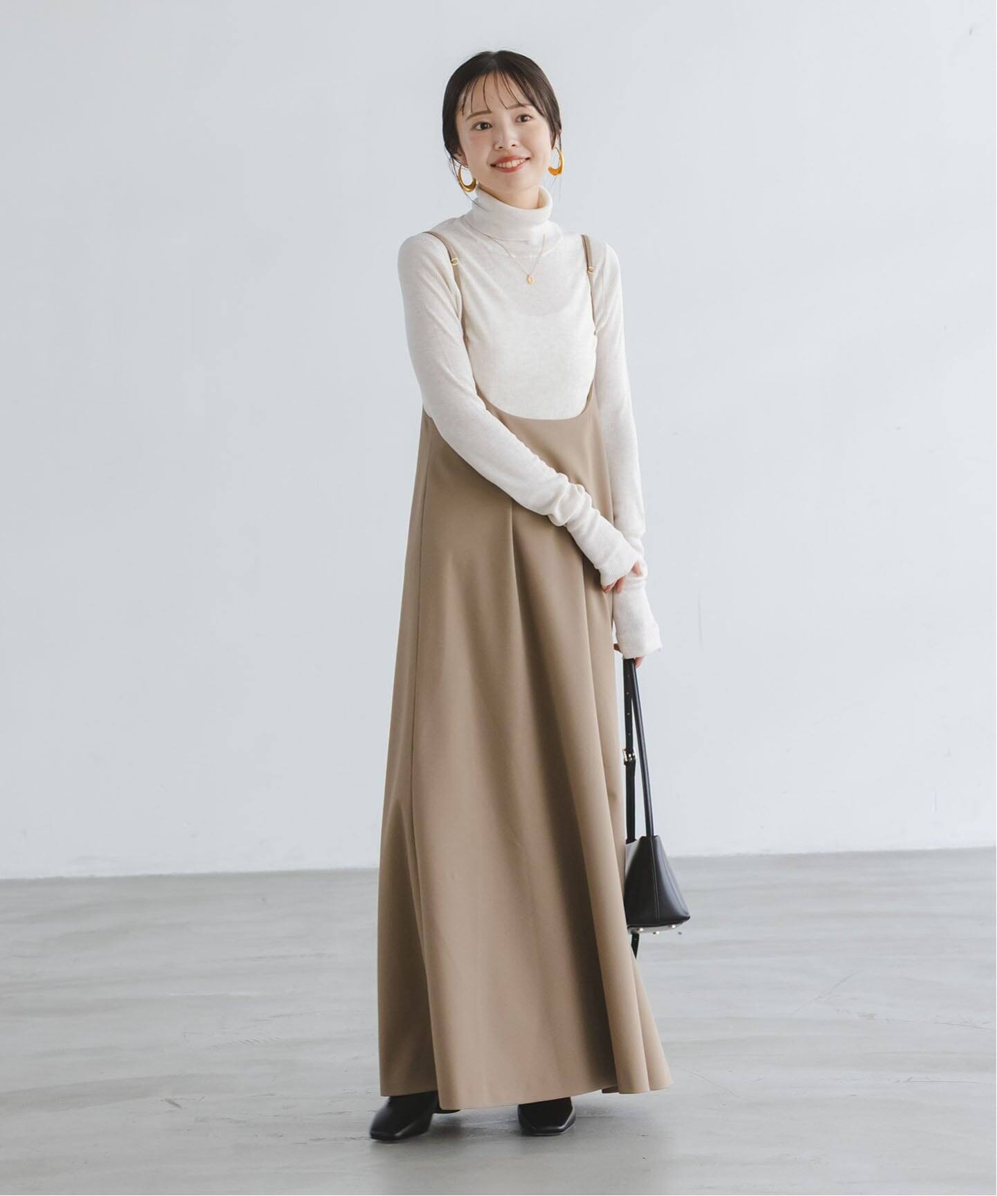 追加》ファインゲージリブタートル（ニット／セーター）｜NOBLE