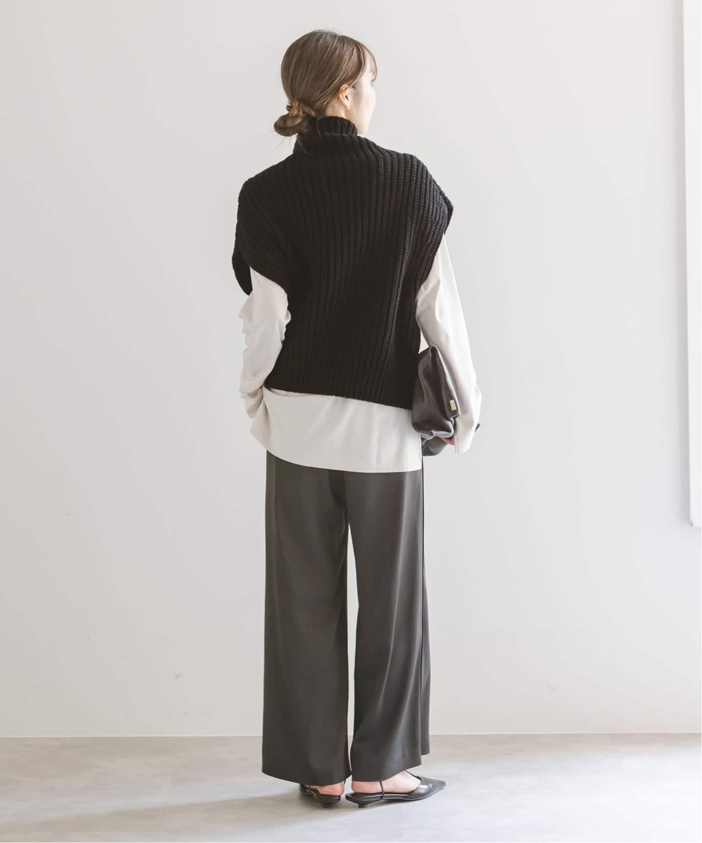 NOBLE【ノーブル】☆3G片畦ハイネックベスト　新品ブラック 追加》3G片畦ハイネックベスト（ベスト）｜NOBLE（ノーブル）の通販