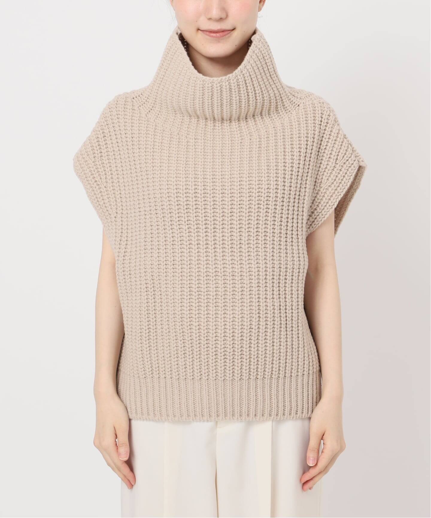 追加》3G片畦ハイネックベスト（ベスト）｜NOBLE（ノーブル）の通販