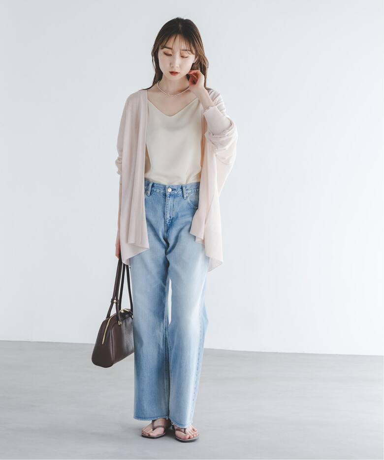 18Gシアーオーバーサイズカーディガン（カーディガン）｜NOBLE  