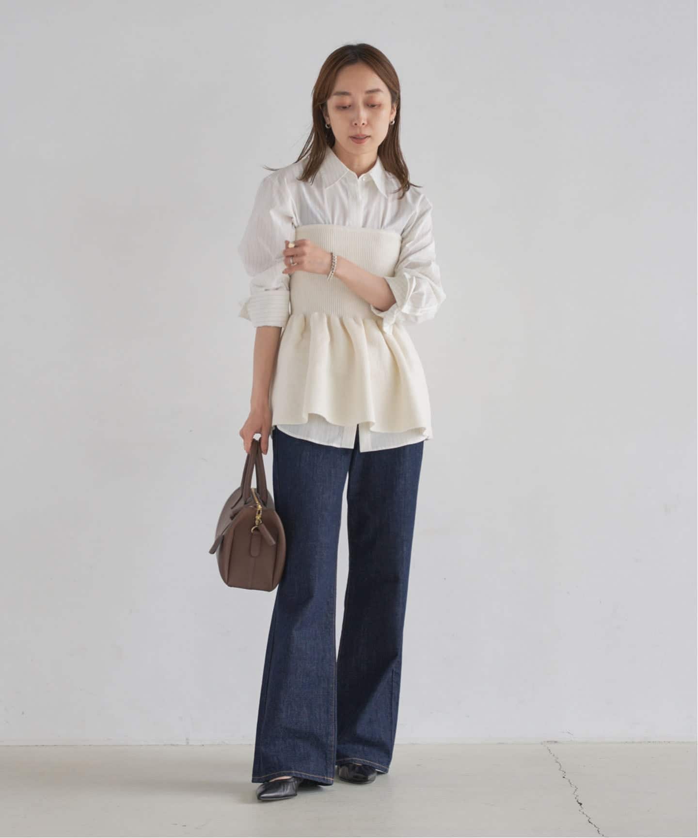 ニットビスチェ（ニット／セーター）｜NOBLE（ノーブル）の通販