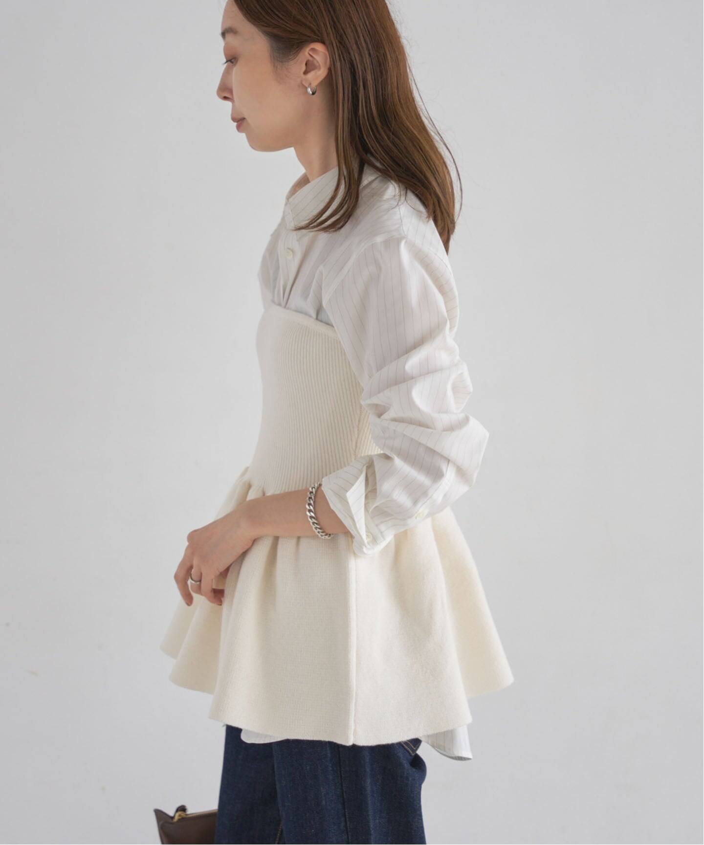 ニットビスチェ（ニット／セーター）｜NOBLE（ノーブル）の通販