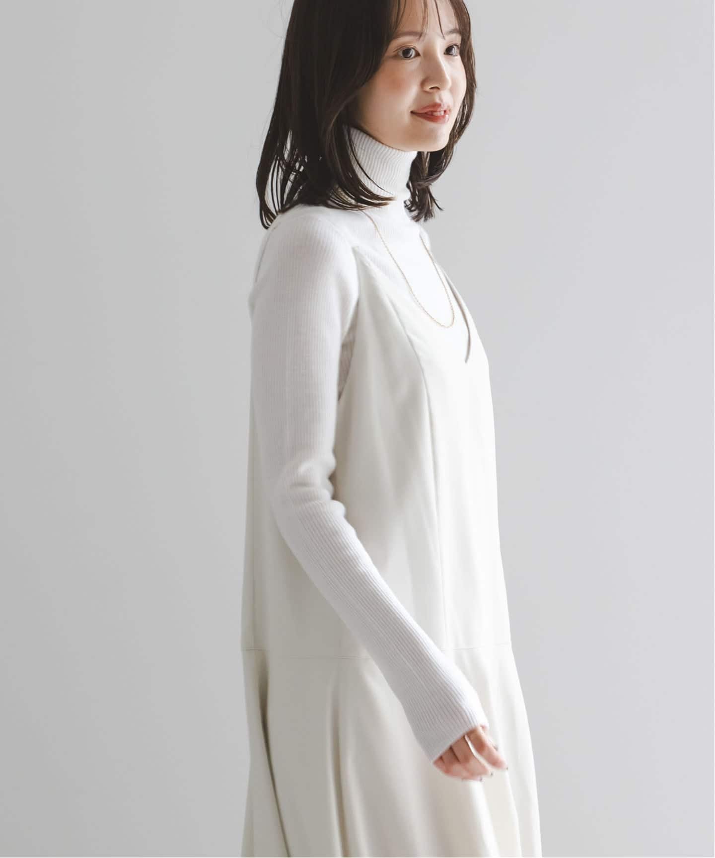 追加》リブタートルネックニット（ニット／セーター）｜NOBLE