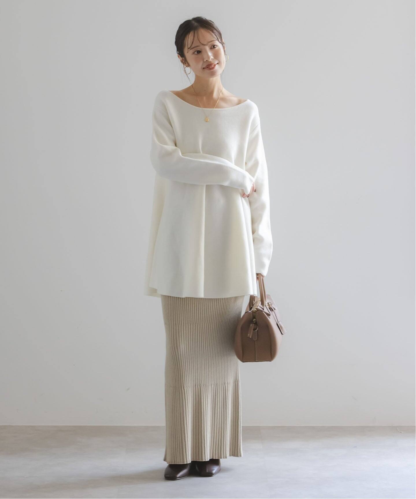 テントライン フレアニット（ニット／セーター）｜NOBLE（ノーブル）の