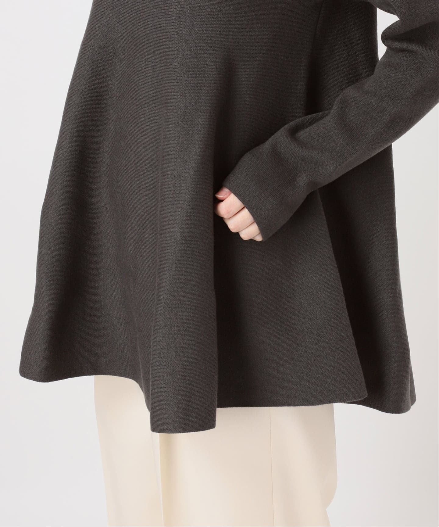 追加》テントライン フレアニット（ニット／セーター）｜NOBLE