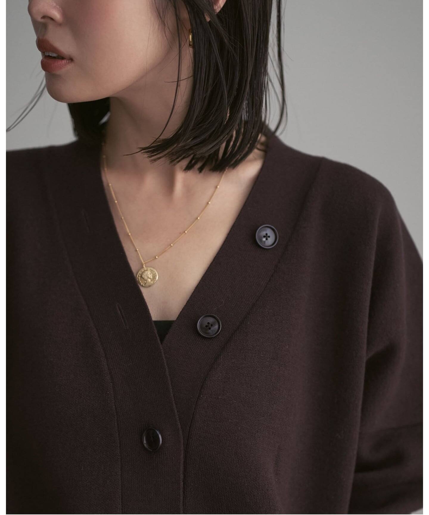 追加》Vネックドルマンカーディガン（カーディガン）｜NOBLE（ノーブル