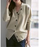 《追加》Vネックドルマンカーディガン