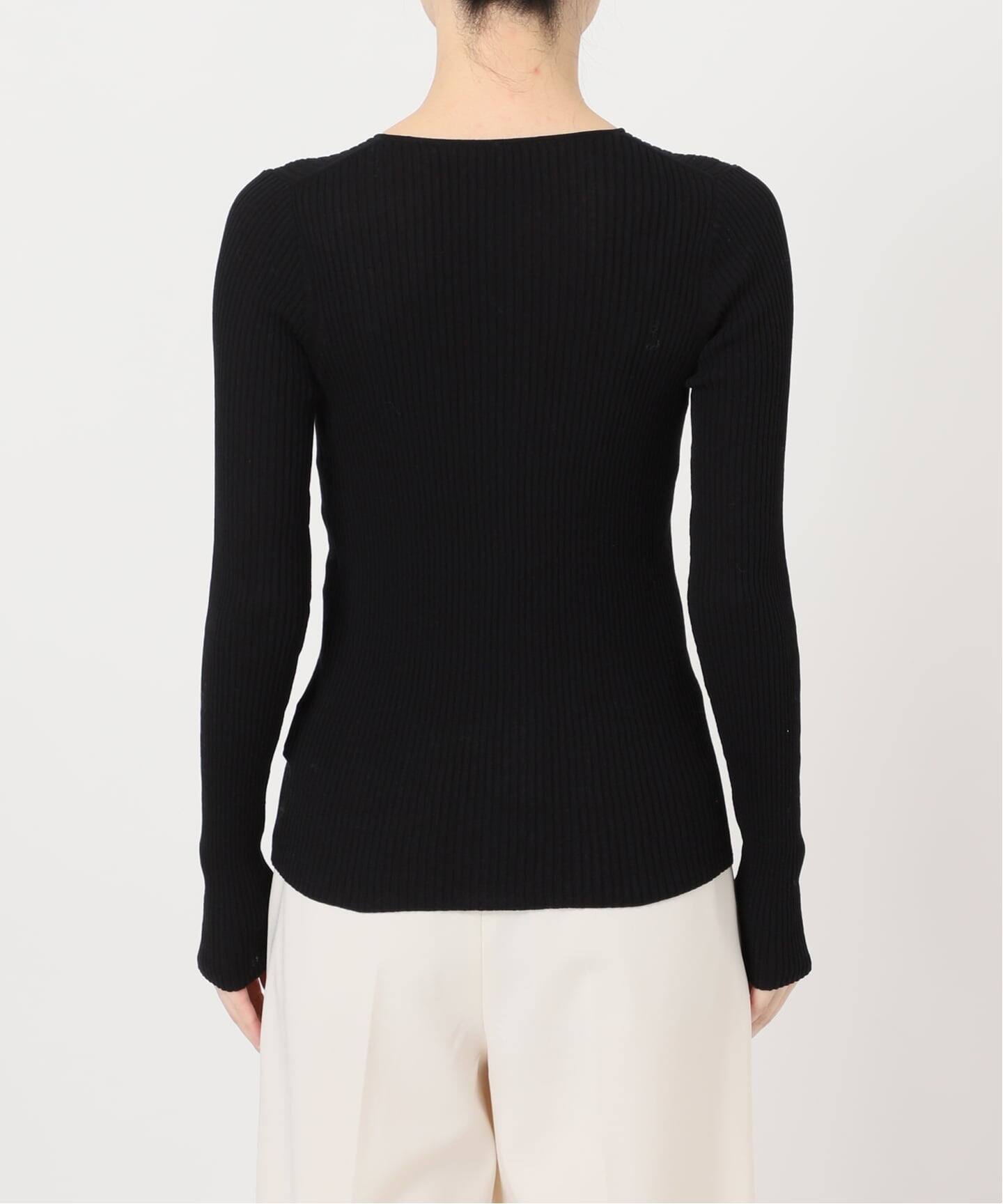 CO/SILK リブカーディガン（カーディガン）｜NOBLE（ノーブル）の通販