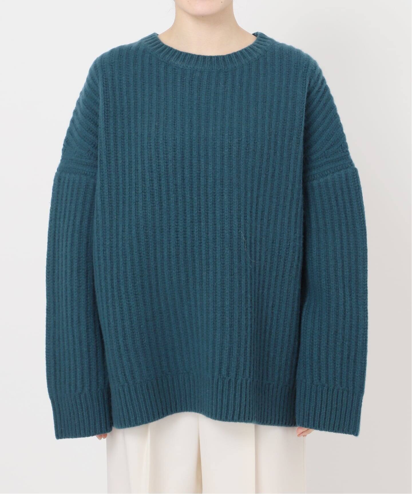 片畦ビッグニット（ニット／セーター）｜NOBLE（ノーブル）の通販