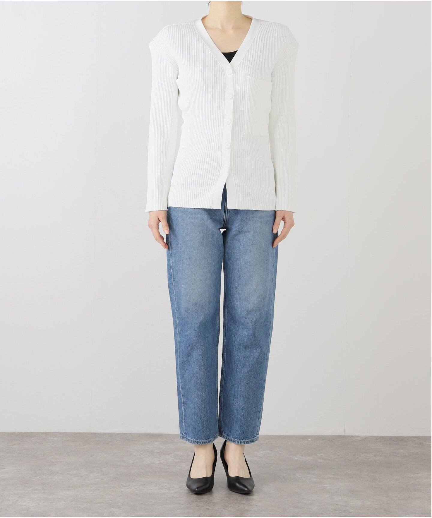 ORR/オル Hourglass V-neck Knitted Cardigan（カーディガン）｜NOBLE 