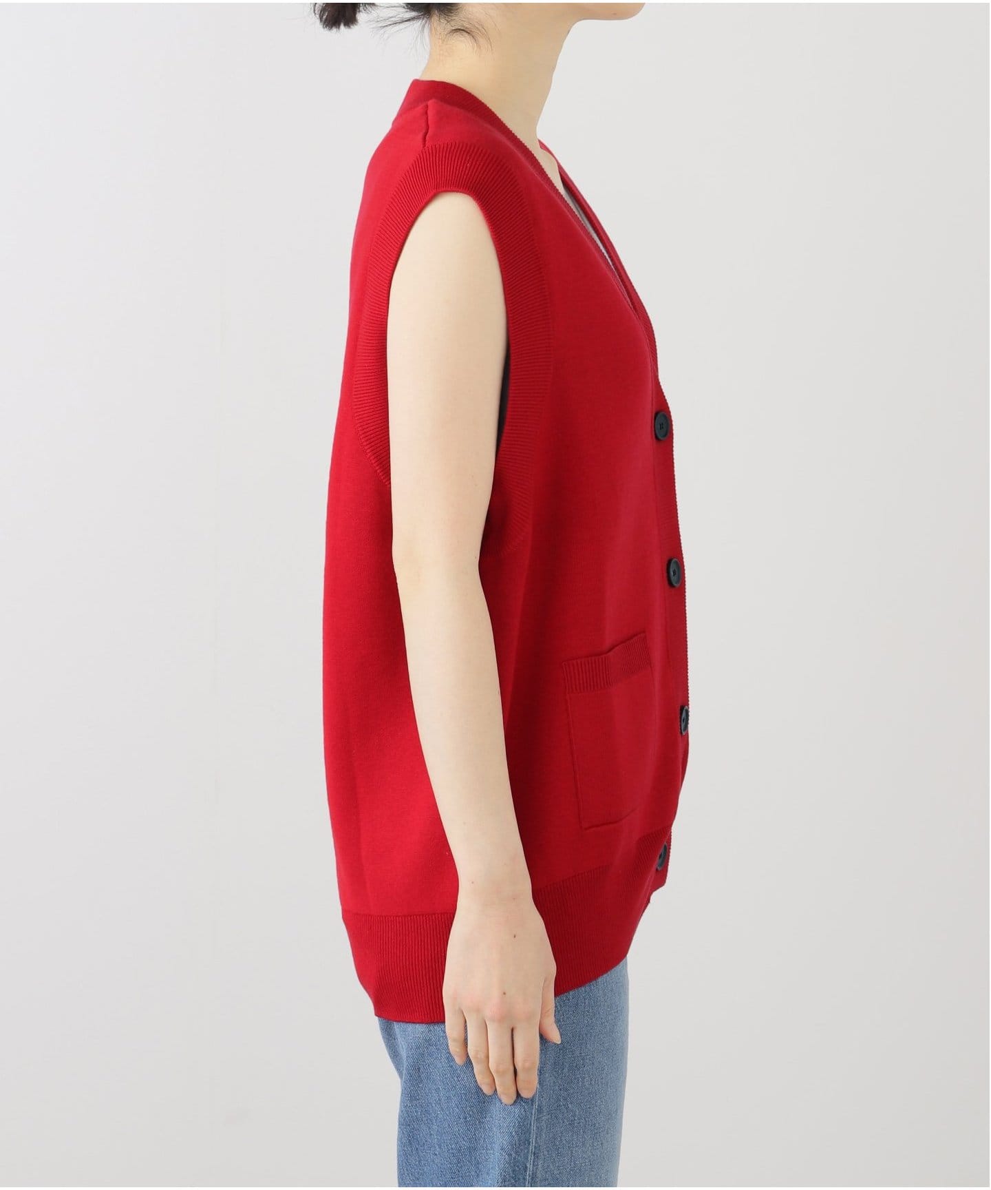 ORR/オル Silk-blend V-neck Vest（ベスト）｜NOBLE（ノーブル