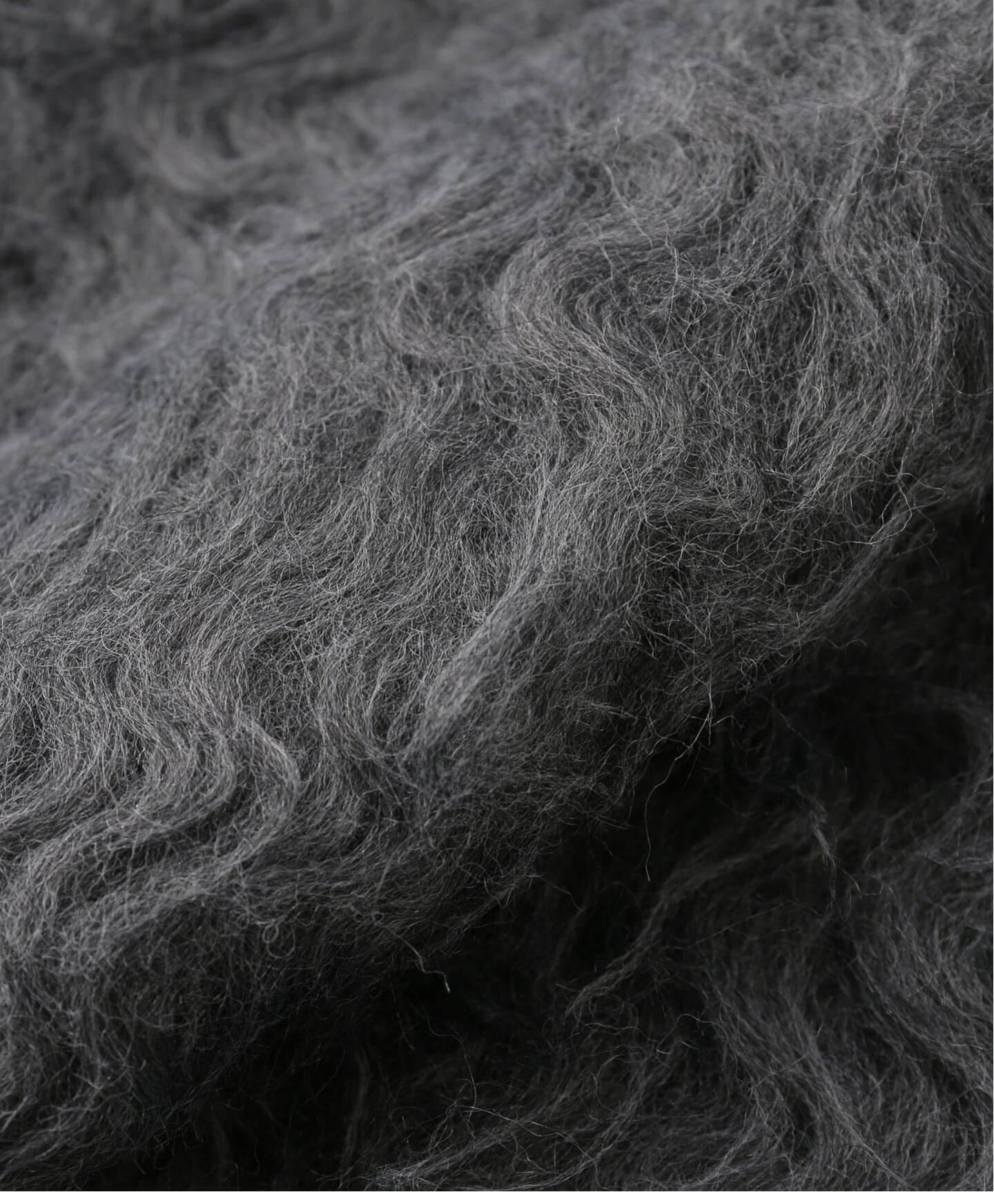 determ/デターム Open Back Shaggy Turtleneck Knit（ニット／セーター