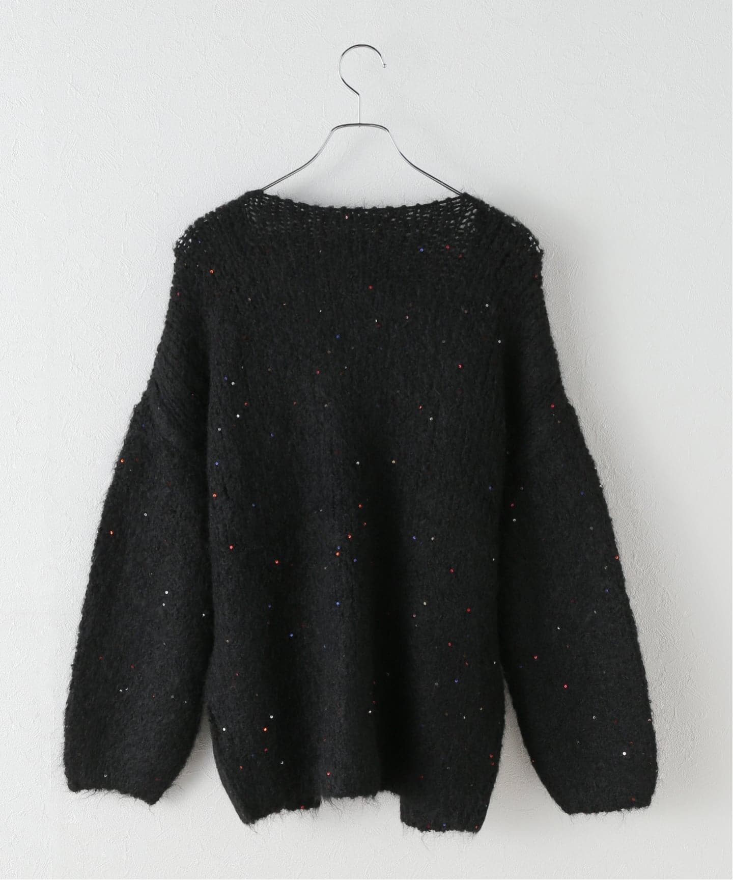 NOBLE COUTURE D’ADAM カーディガン COUTURE D'ADAM/クチュールドアダム Sequin Fluffy Knit カーディガン