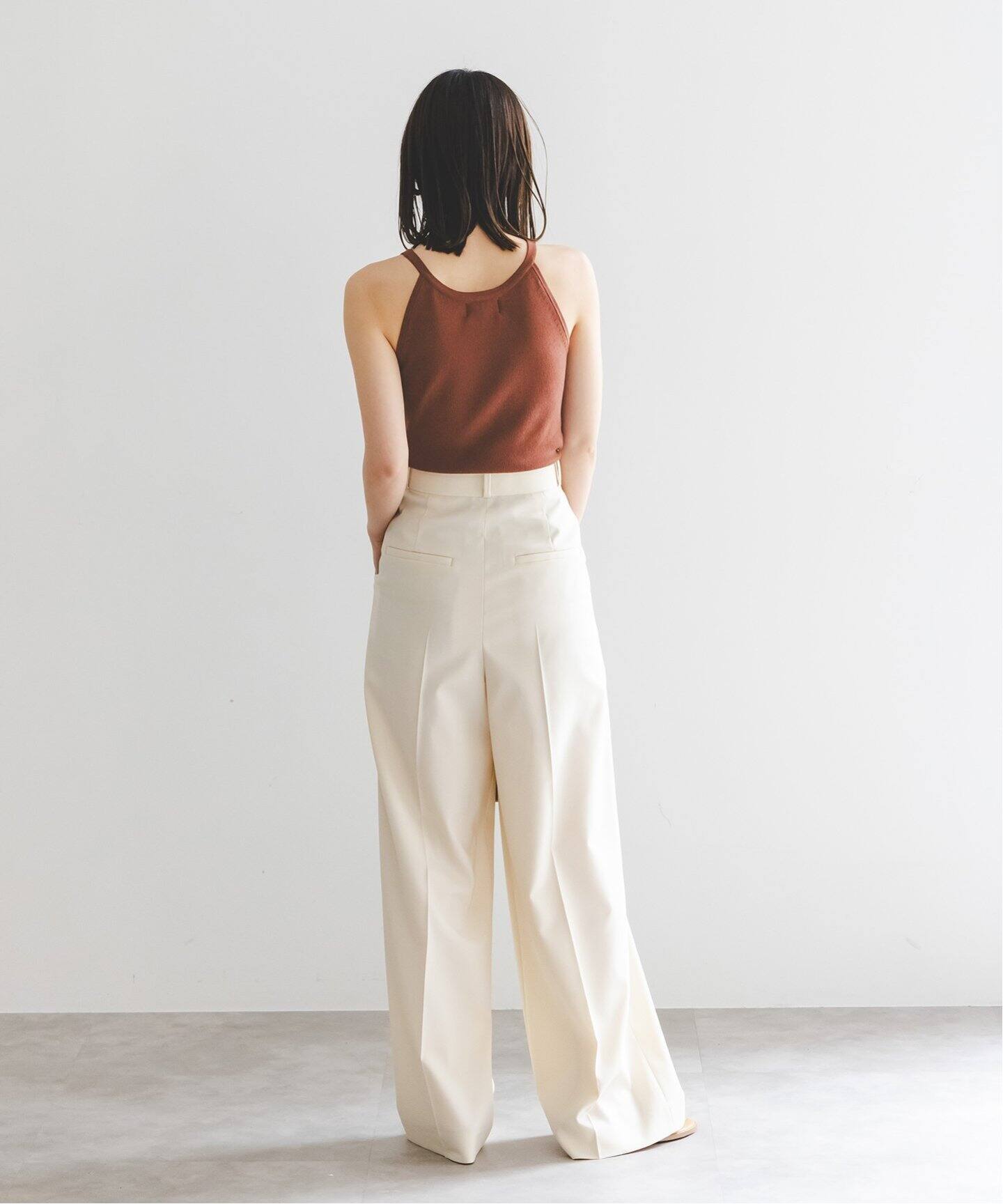 ADAWAS/アダワズ STRETCH COTTON TANKTOP（カップ付きインナー