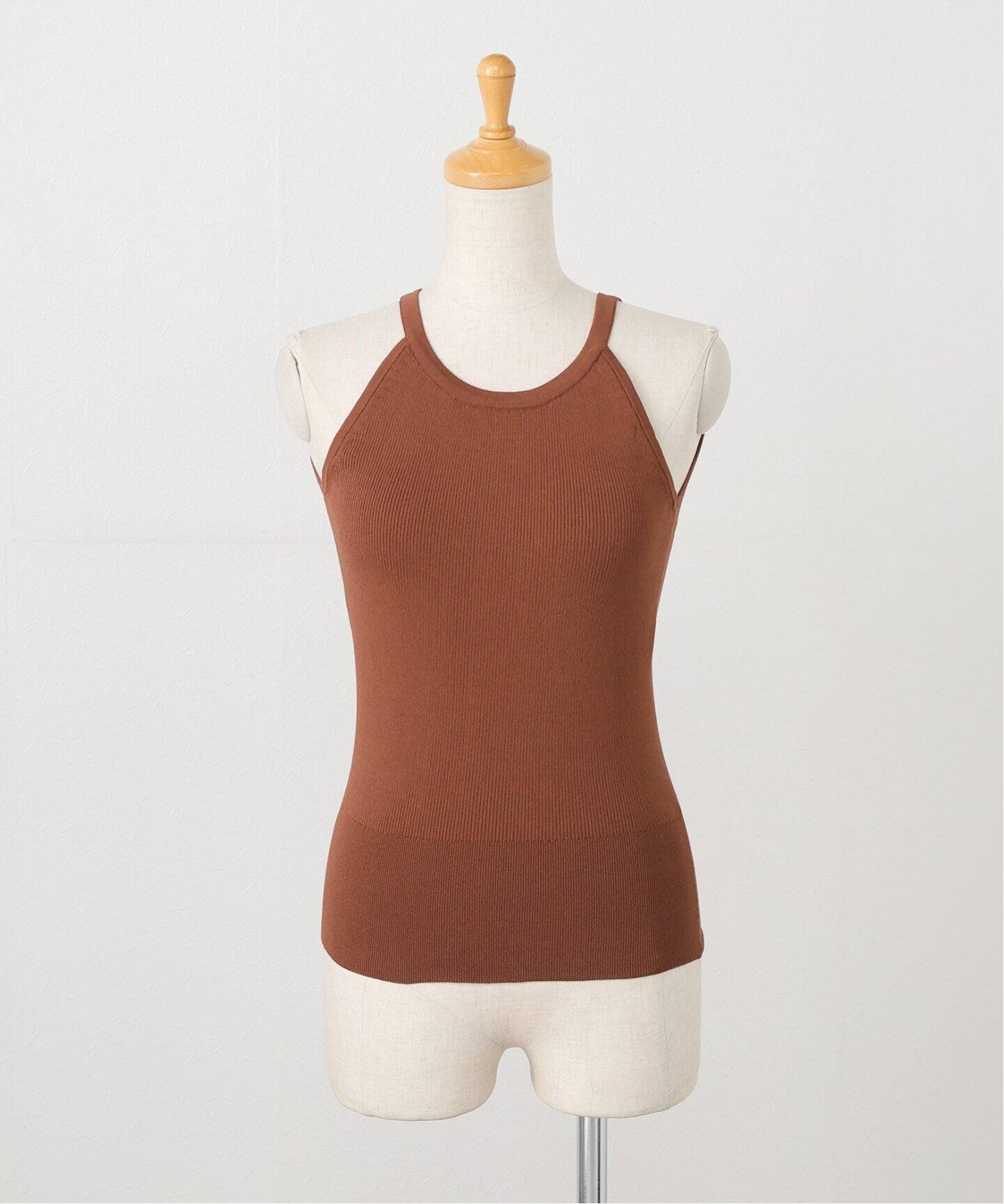 ADAWAS/アダワズ STRETCH COTTON TANKTOP（カップ付きインナー 