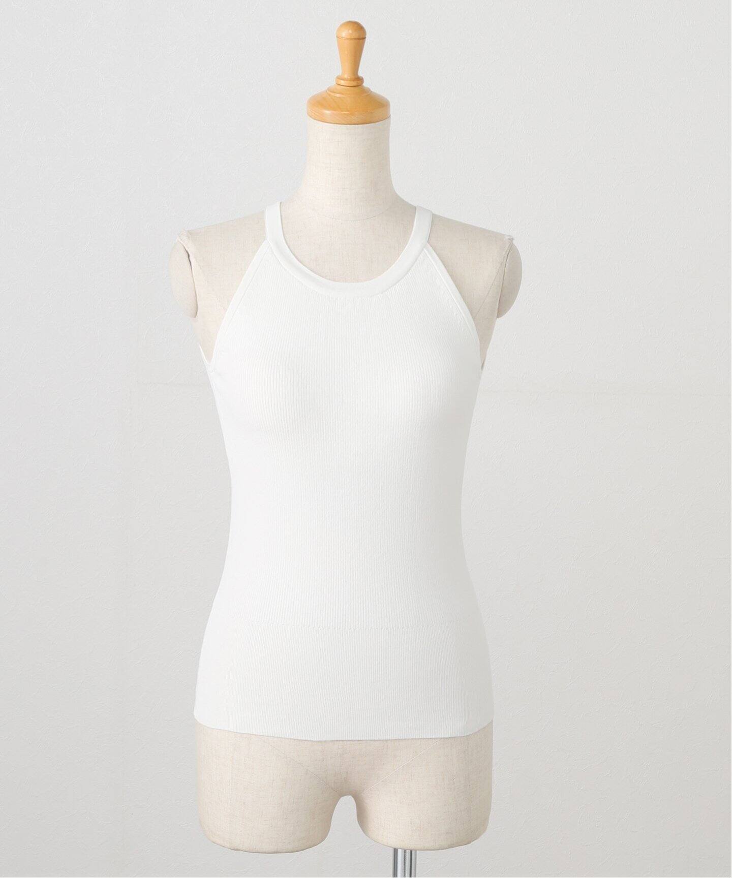 ADAWAS/アダワズ STRETCH COTTON TANKTOP（カップ付きインナー 