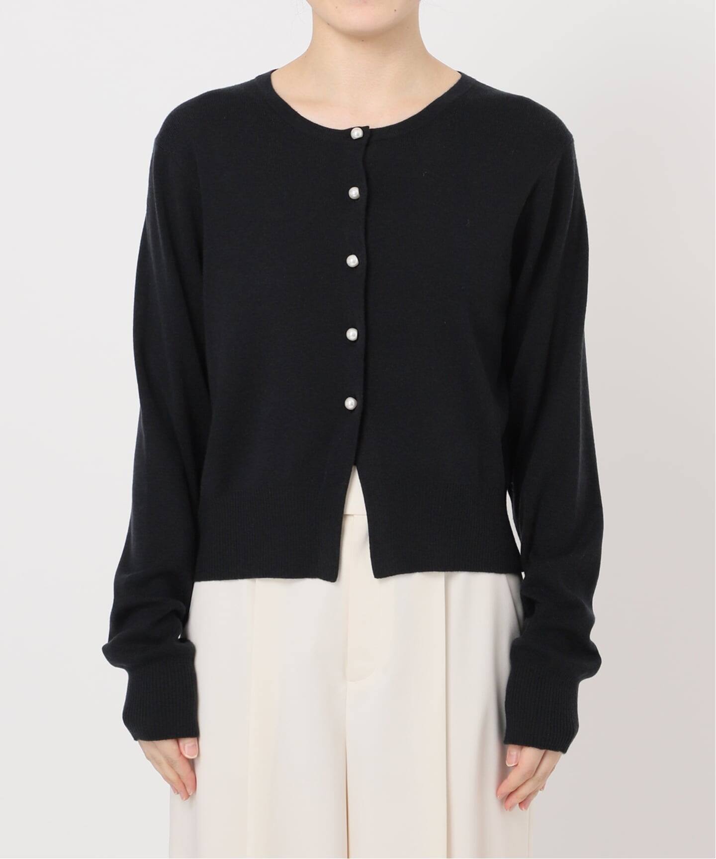 PROTAGONISTA/プロタゴ二スタ ウォッシャブルウールパールボタン