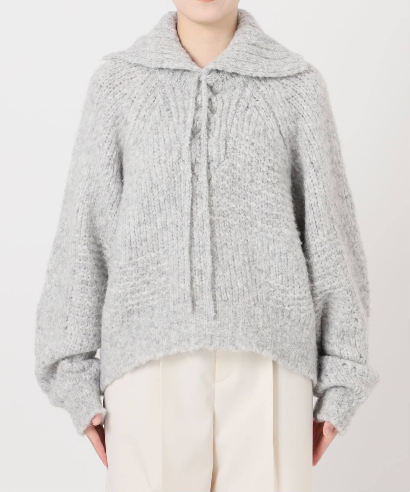 NOBLE別注》Venit/ヴェニット レースアップニット（ニット／セーター