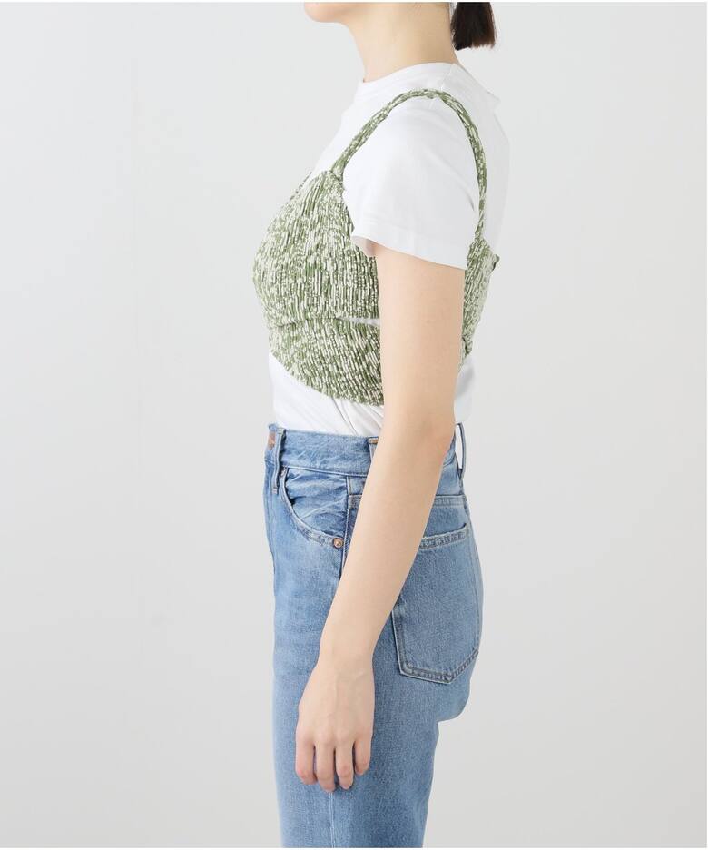 muller of yoshiokubo/ミュラーオブヨシオクボ BUBBLE BUSTIER（ニット 