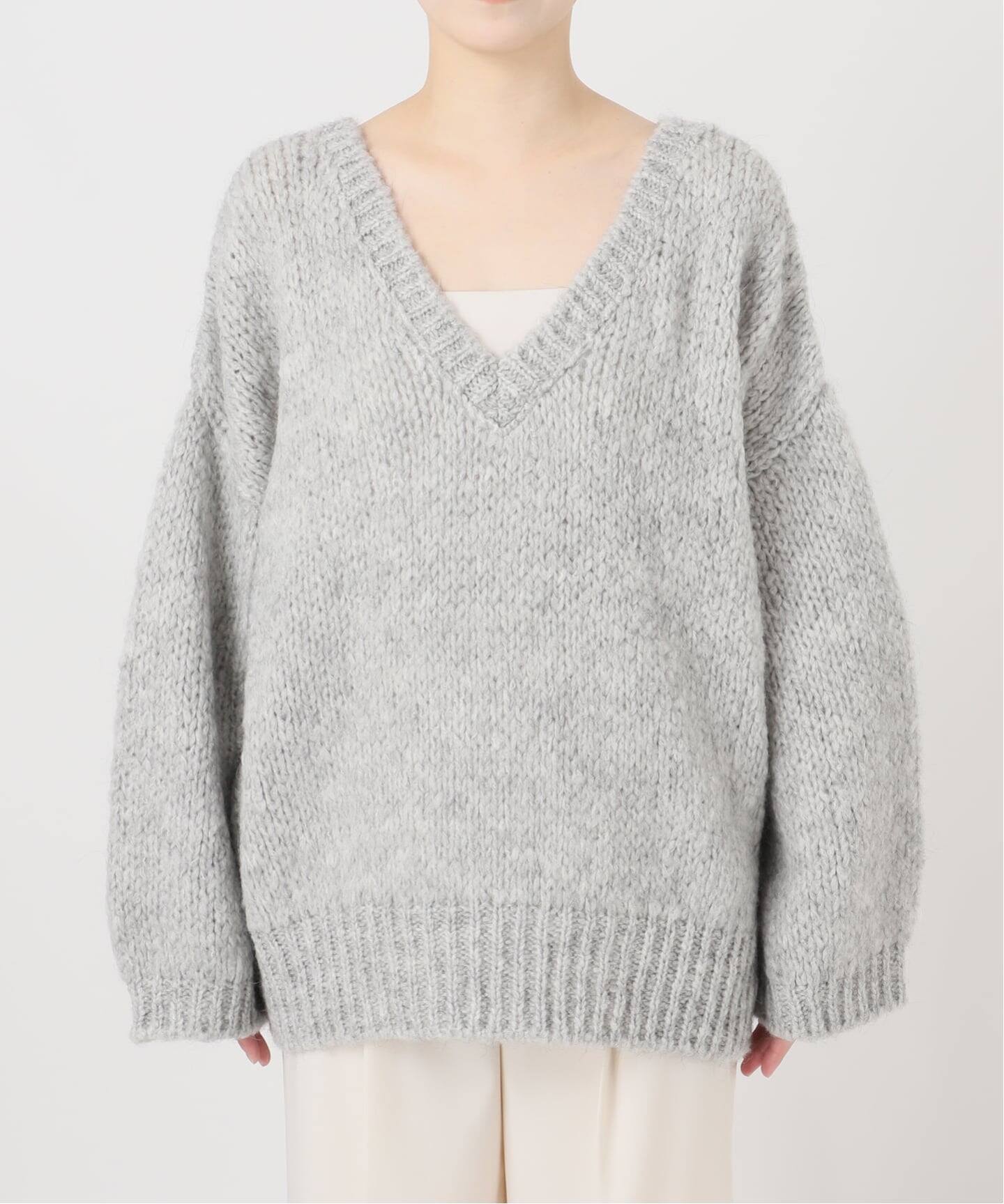 NOBLE TRICOTS JEAN MARC 2WAYボリュームニット NOBLE別注》TRICOTS JEAN MARC/トリコットジーンマルク 2WAYボリューム