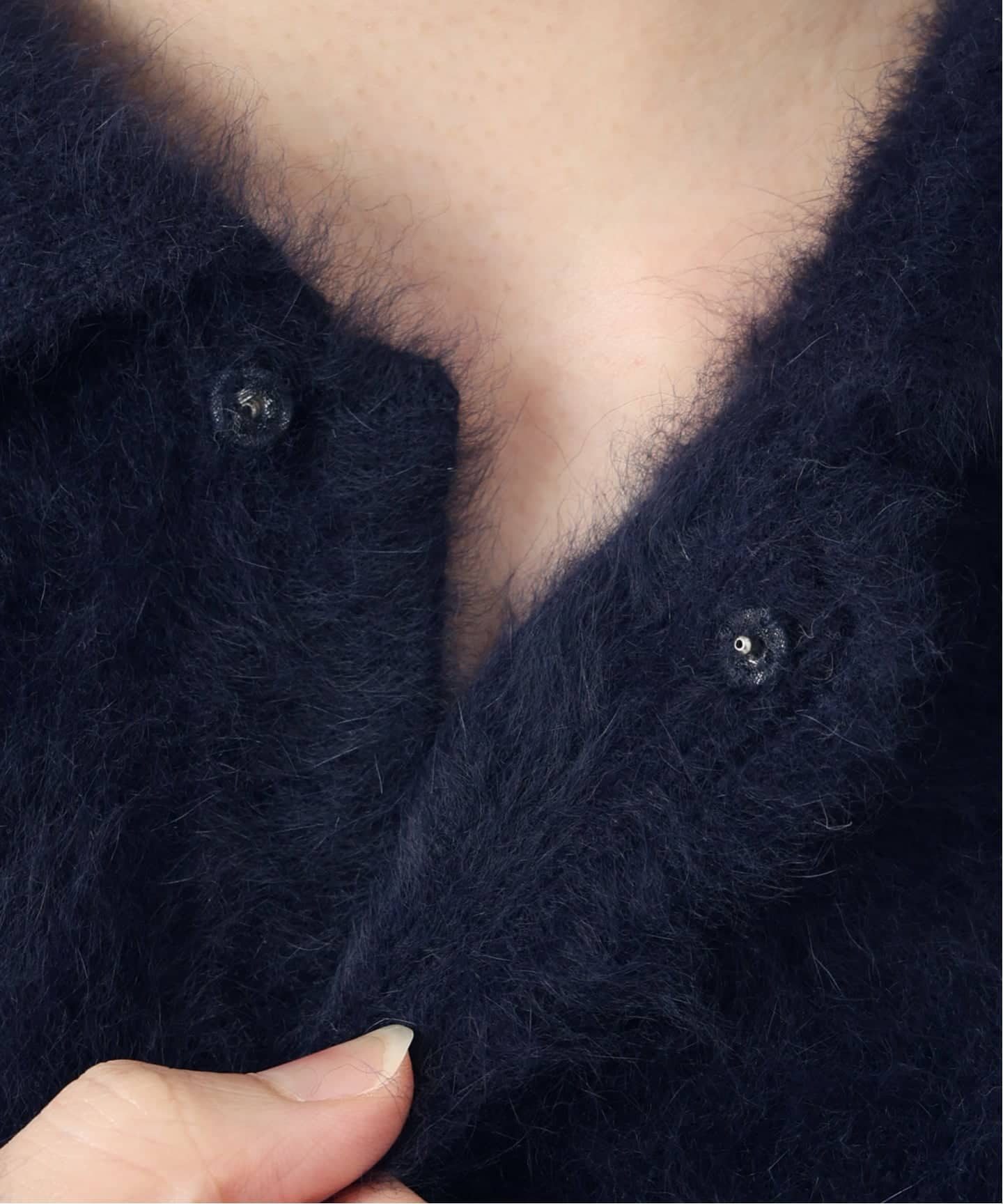 FOX/CASHIMERE PO / フォックスカシミアプルオーバー】（ニット