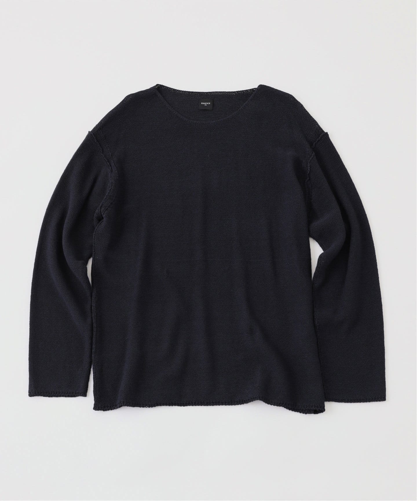 walenode for EDIFICE ニット（サイズ2・黒） walenode セーター ニット for EDIFICE 別注 Vareuse Knit Miura