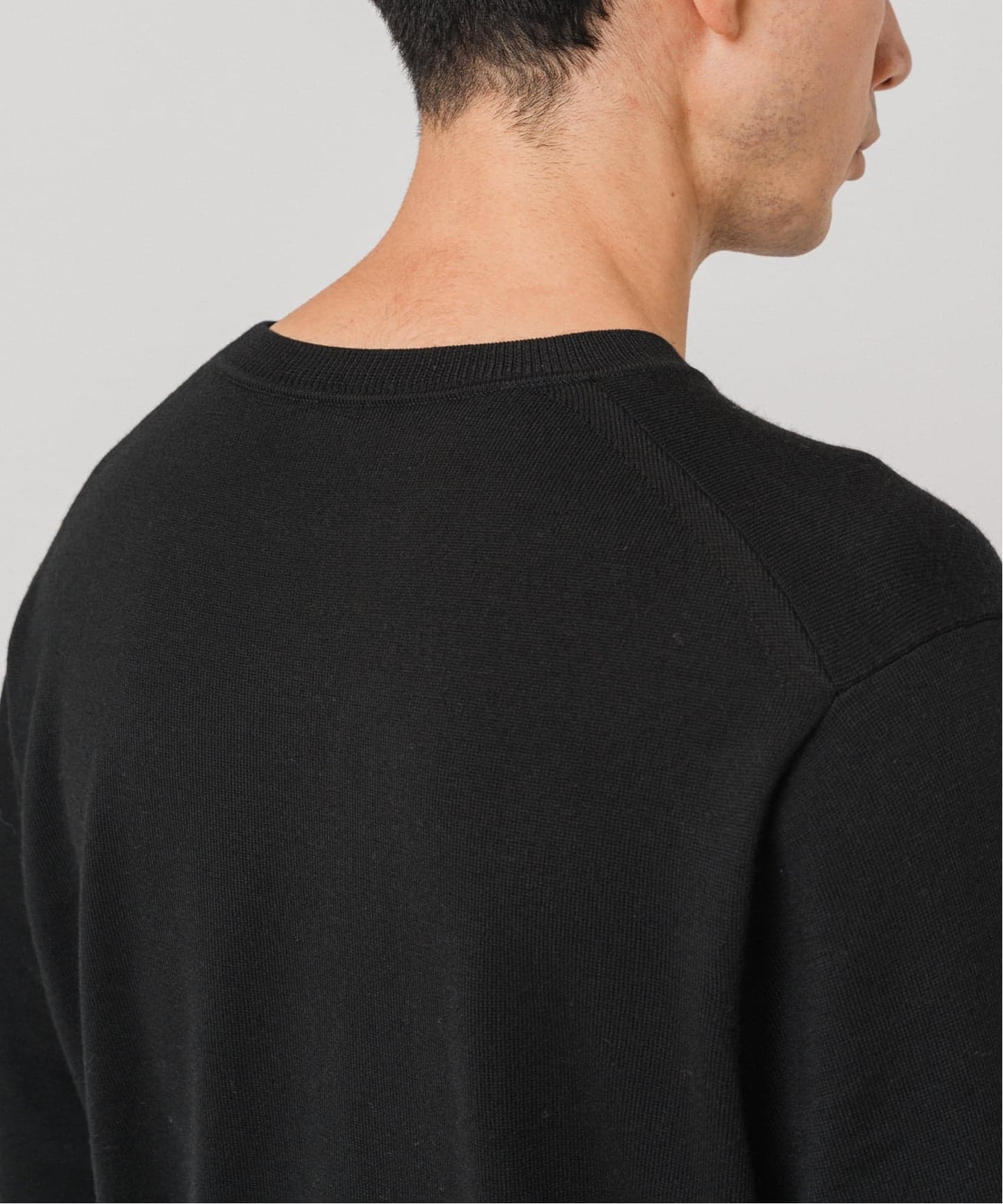 14ゲージ ウール クルーネックニット（ニット／セーター）｜EDIFICE