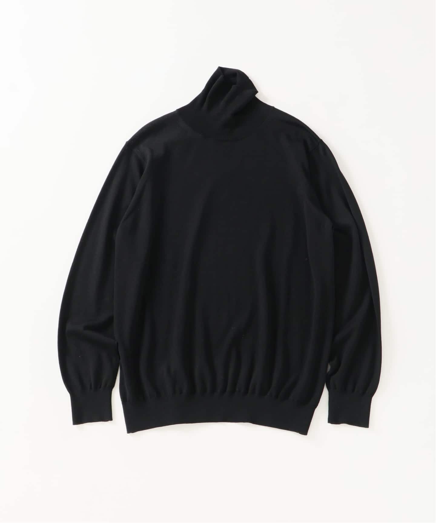 14ゲージ ウール タートルネックニット（ニット／セーター）｜EDIFICE