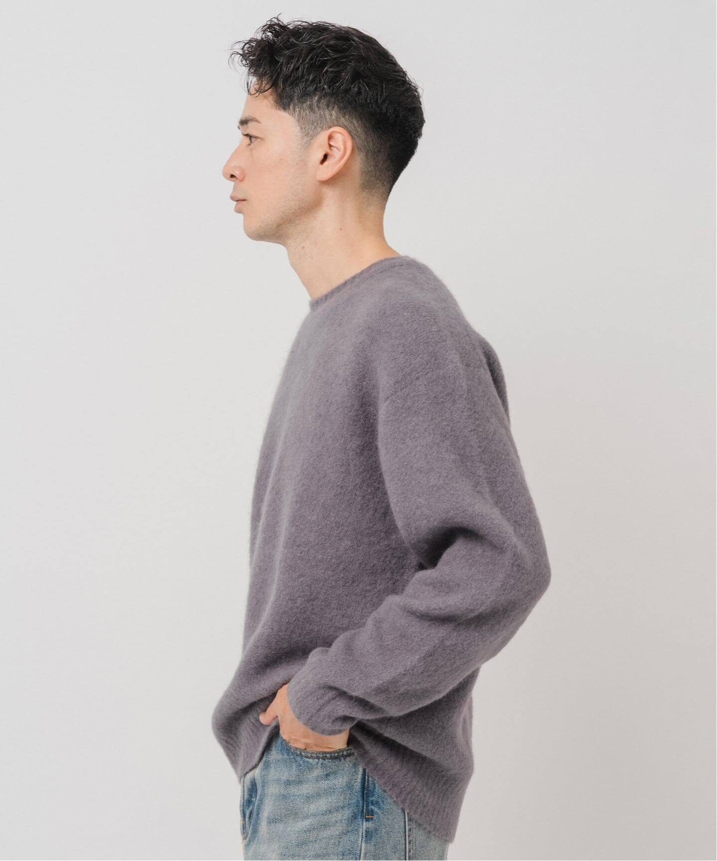 スリアルパカミックス クルーネックニット（ニット／セーター