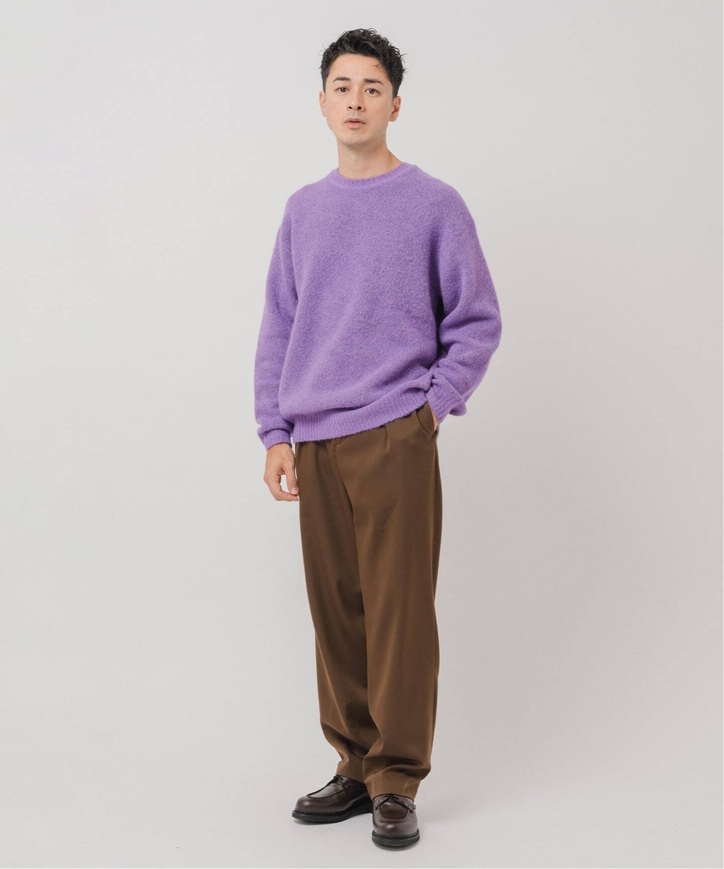 スリアルパカミックス クルーネックニット（ニット／セーター