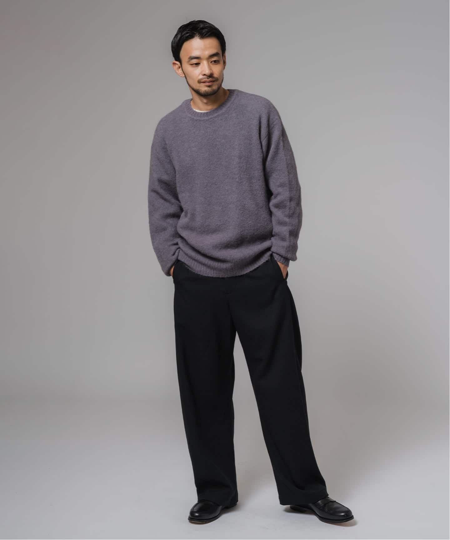 スリアルパカミックス クルーネックニット（ニット／セーター