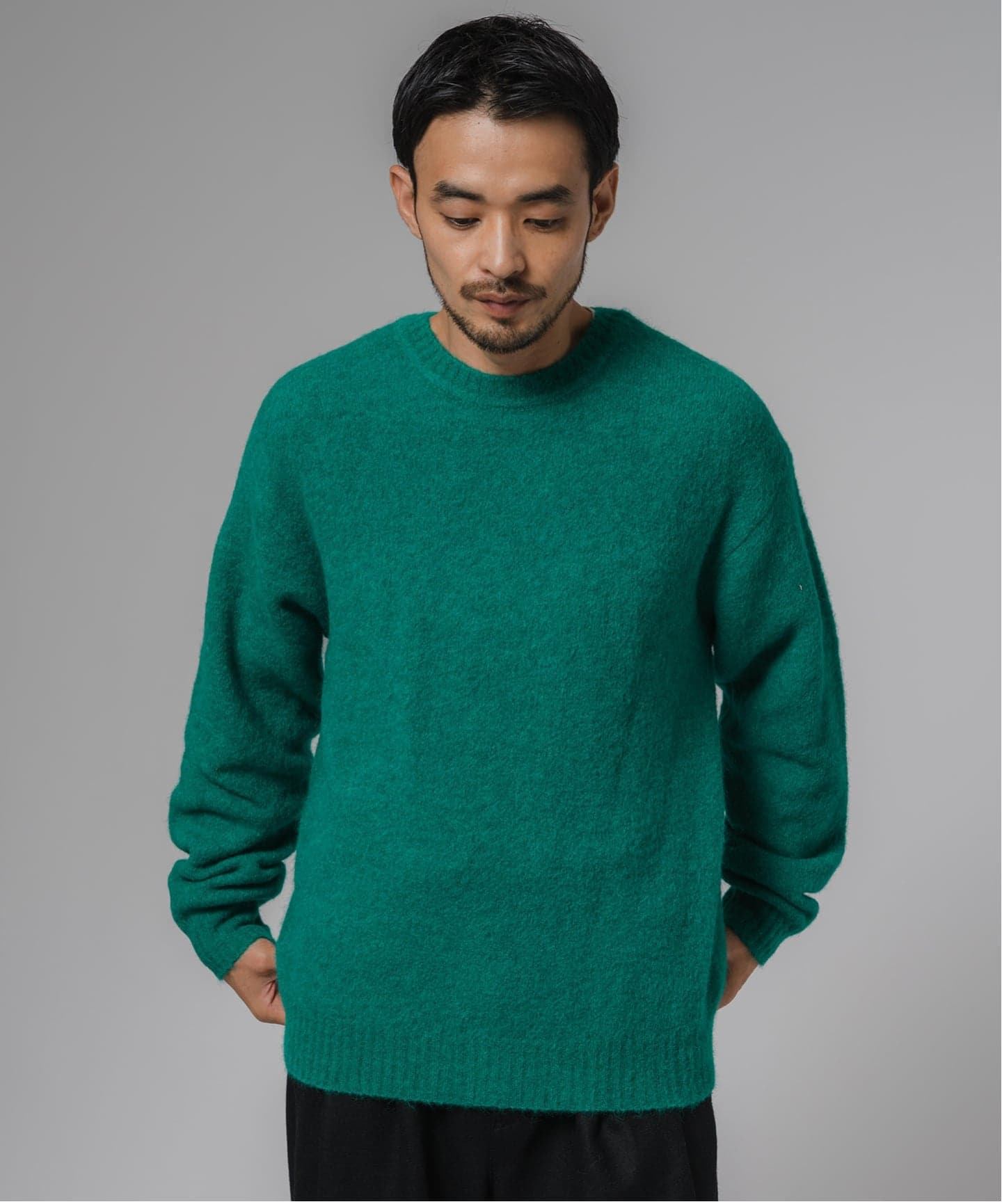 スリアルパカミックス クルーネックニット（ニット／セーター