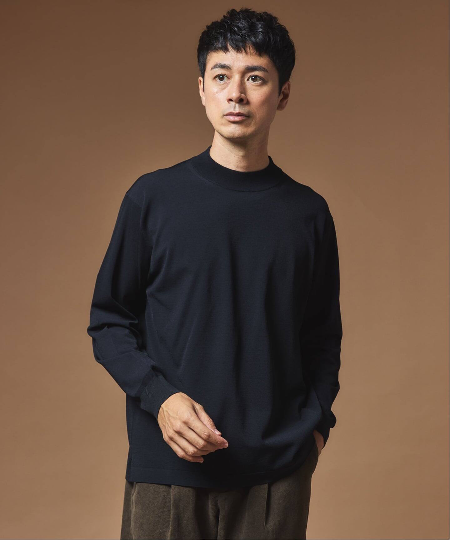 MULTI FUNCTION” モックネックニット（ニット／セーター）｜EDIFICE