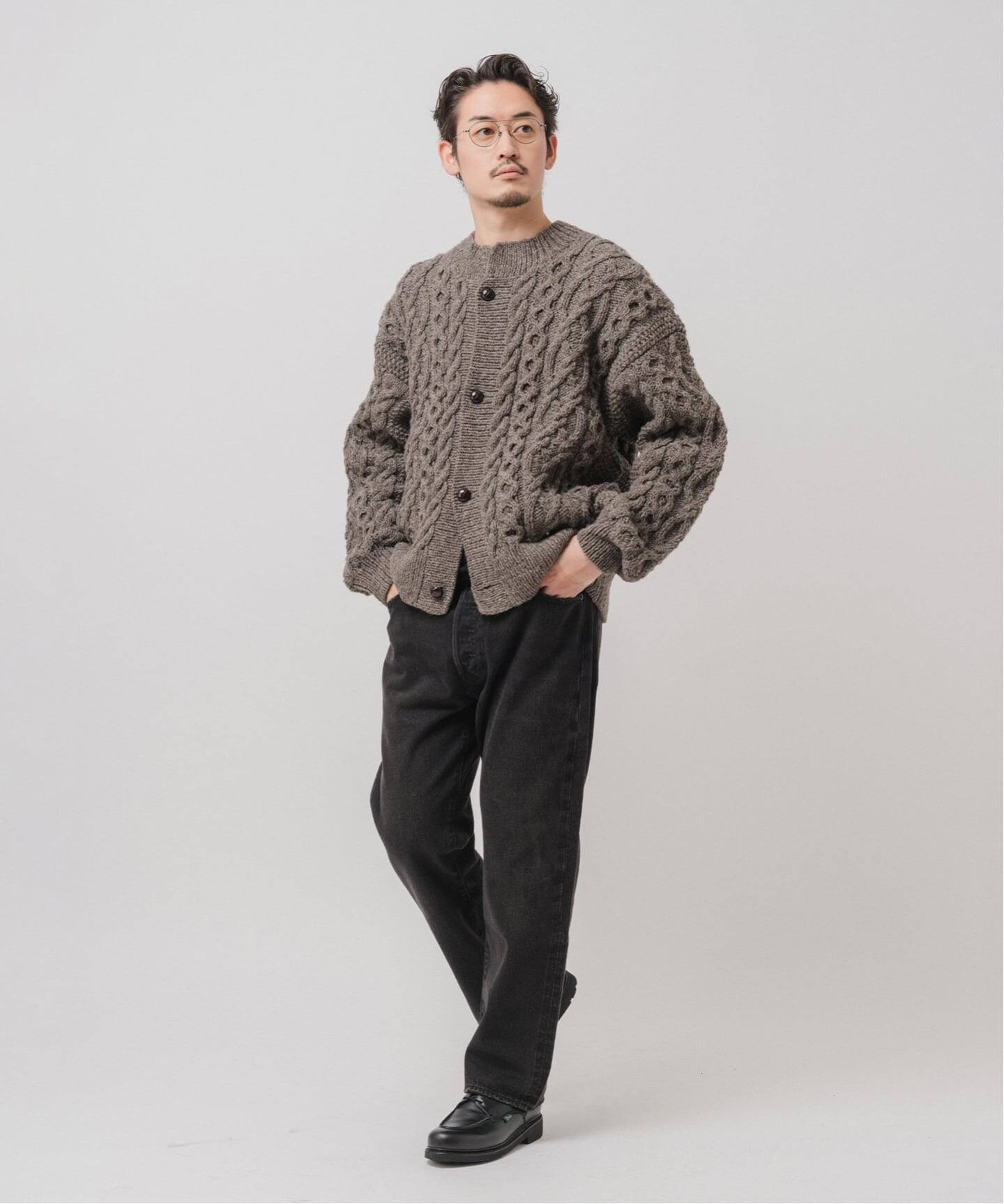 E. オーバー カーディガン ハンドニット（カーディガン）｜EDIFICE