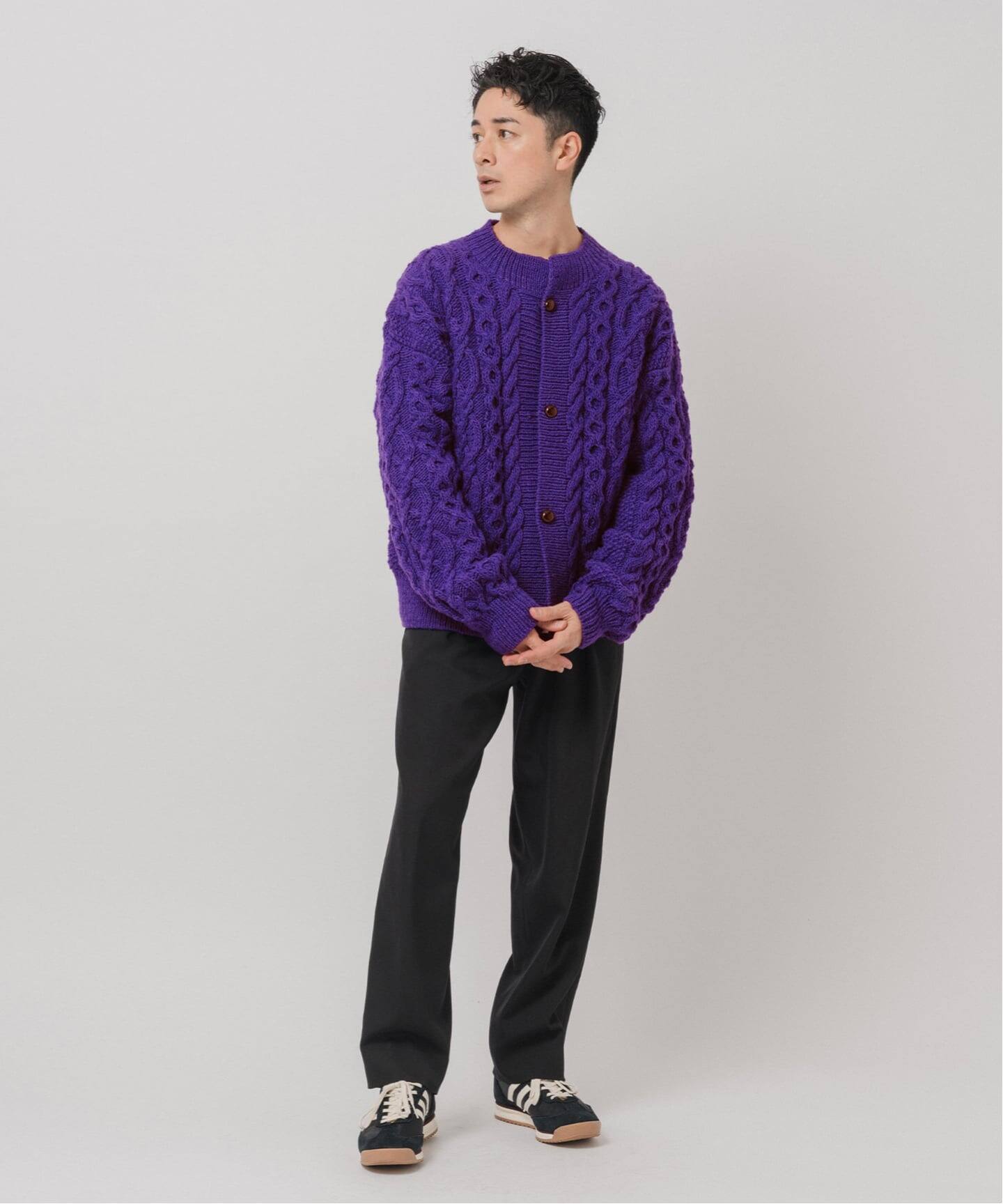 E. オーバー カーディガン ハンドニット（カーディガン）｜EDIFICE
