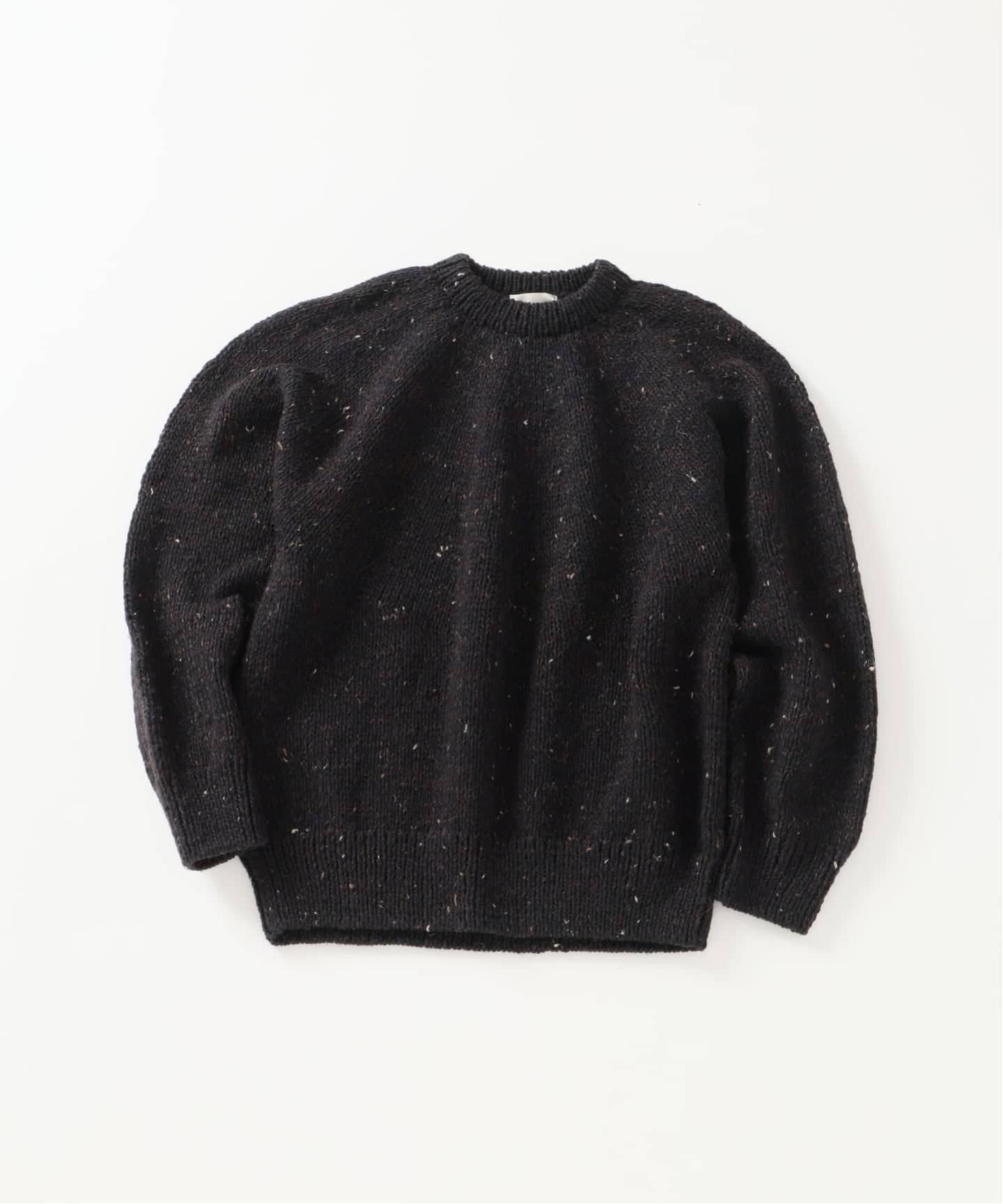 walenode for EDIFICE ニット（サイズ2・黒） EDIFICE｜walenode for EDIFICE 別注 Vareuse Knit Miura SP