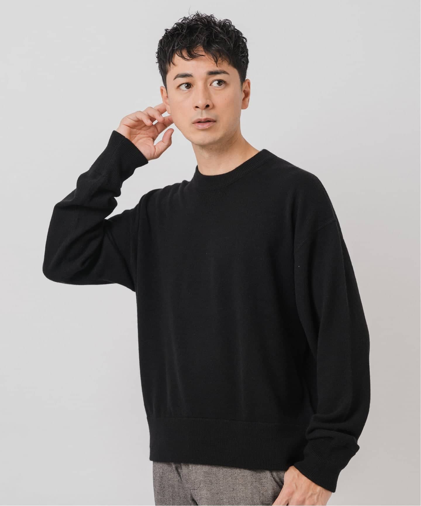 エディフィス（EDIFICE）/NEW CASHMERE ニット スウェット NEW CASHMERE ニット スウェット（ニット／セーター）｜EDIFICE