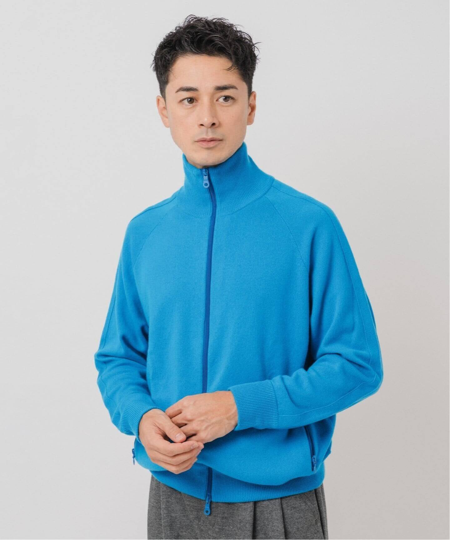 NEW CASHMERE トラック ジャケット（ニット／セーター）｜EDIFICE