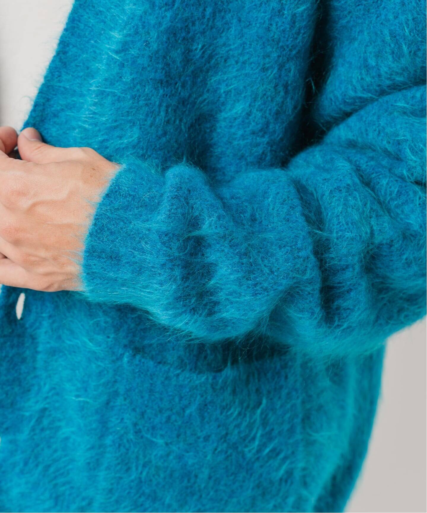 E. 3GG ウール/モヘア カーディガン（カーディガン）｜EDIFICE