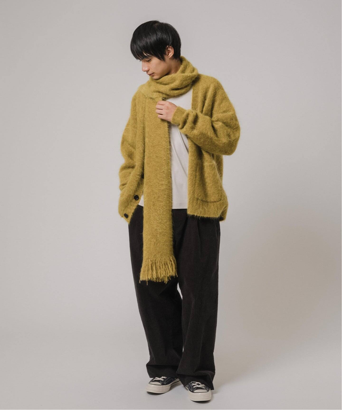 E. 3GG ウール/モヘア カーディガン（カーディガン）｜EDIFICE