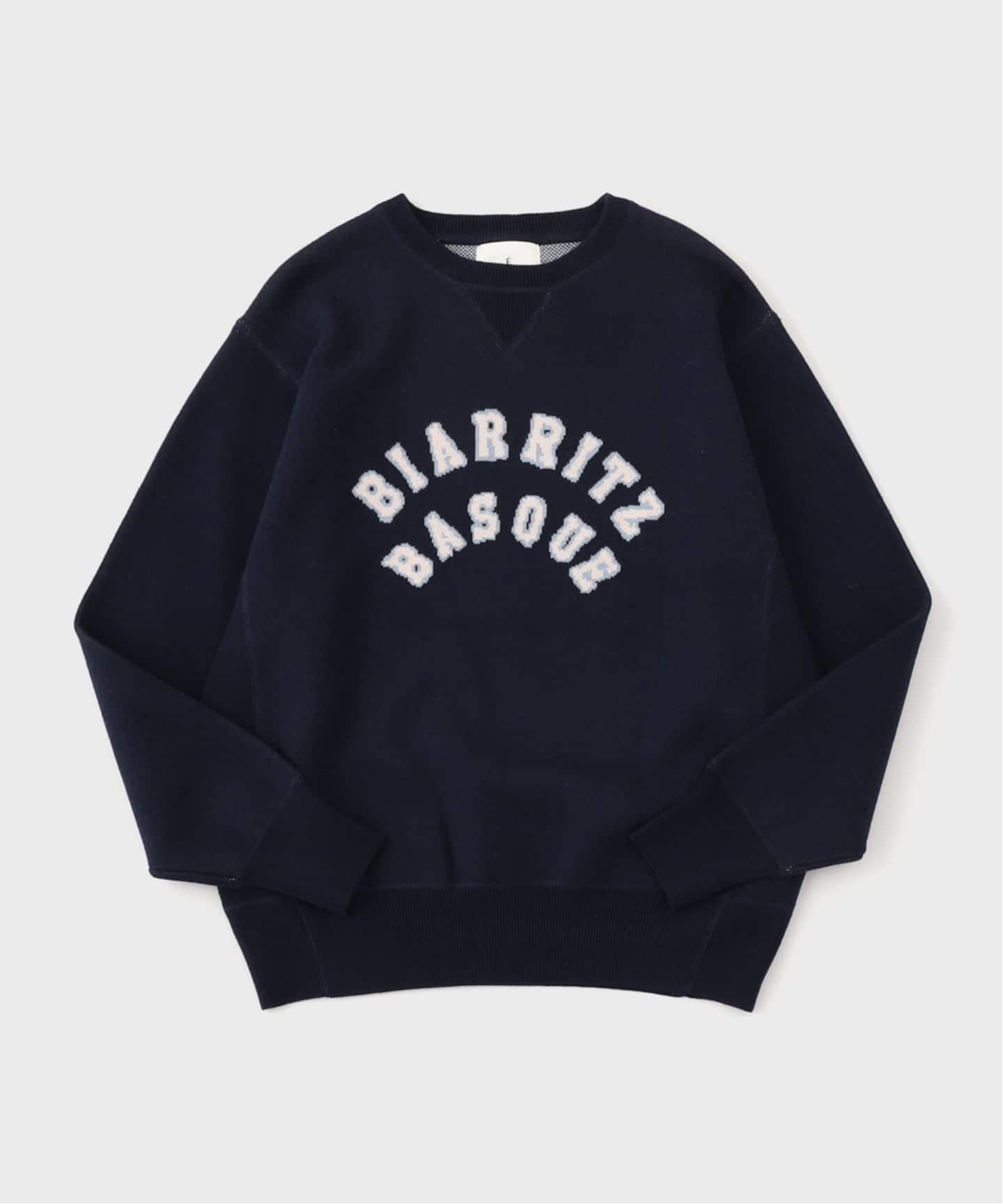 エディフィス（EDIFICE）/Biarritz スーベニア ロゴ ニット Biarritz スーベニア ロゴ ニット（ニット／セーター）｜EDIFICE