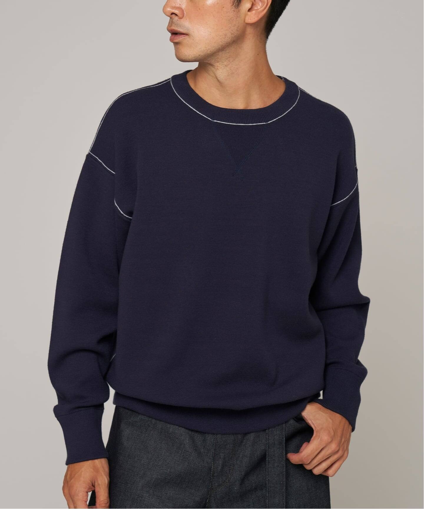 スウェットライクニット（ニット／セーター）｜EDIFICE（エディフィス