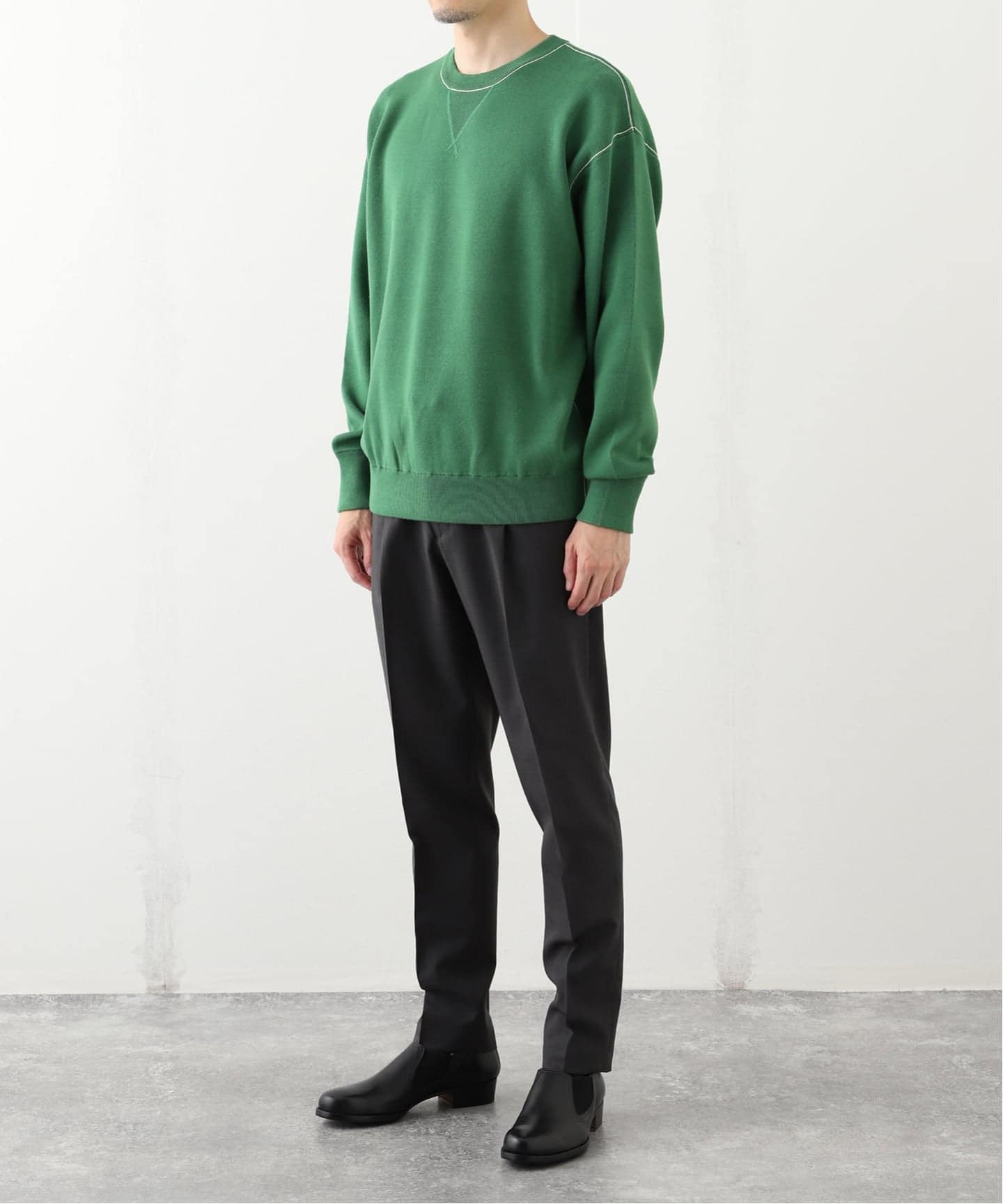 スウェットライクニット（ニット／セーター）｜EDIFICE（エディフィス