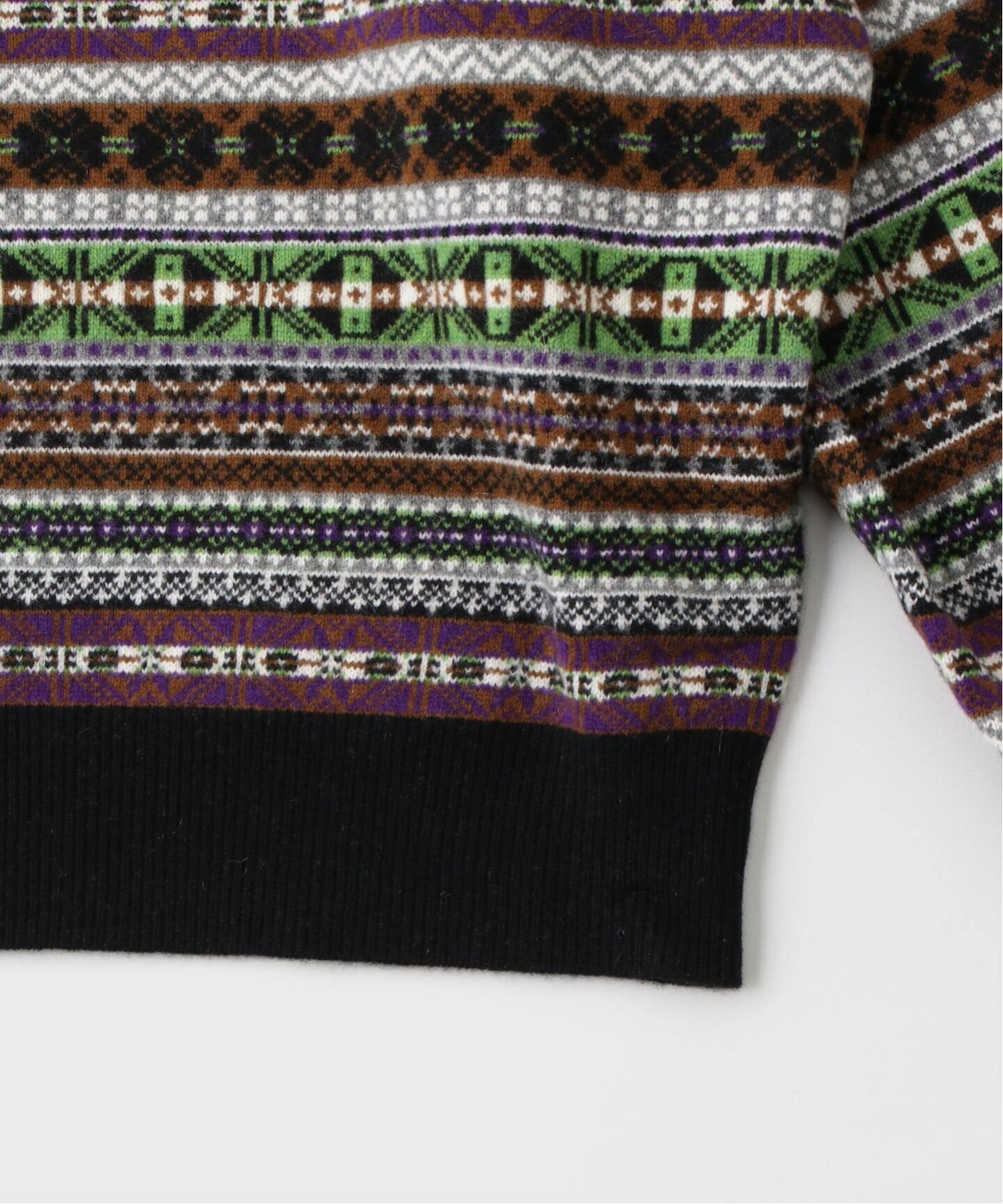 INSCRIRE (アンスクリア) Fairisle ニット（ニット／セーター